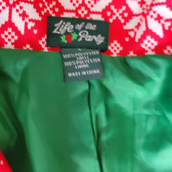 Christmas Party Suit with Flashing LED Lights - Picture 5 of 6